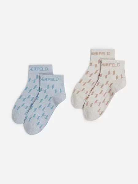 Karl Lagerfeld șosete femei albastru