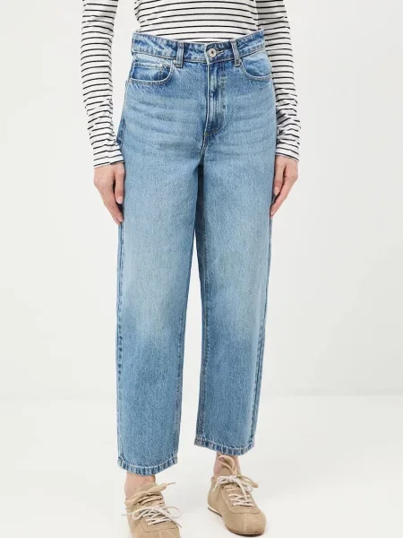 Medicine jeansy mom fit niebieskie