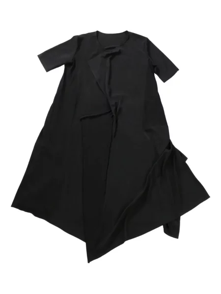 Rochie midi Yohji Yamamoto până la genunchi de costum negru