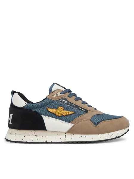 Sneakersy Aeronautica Militare Barevná modré