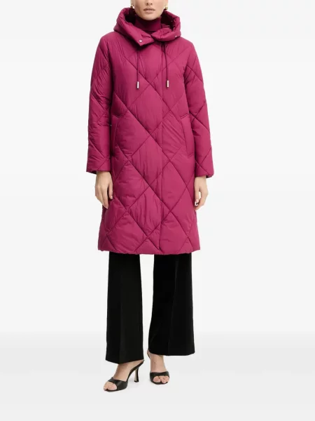 Palton Silvian Heach cu glugă violet