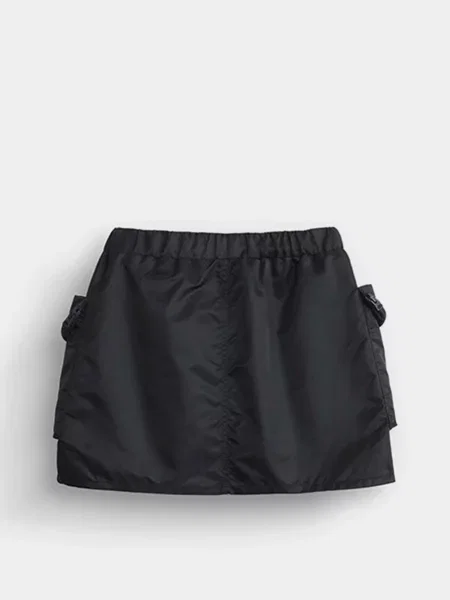 Махровая юбка мини Alpha Industries черная