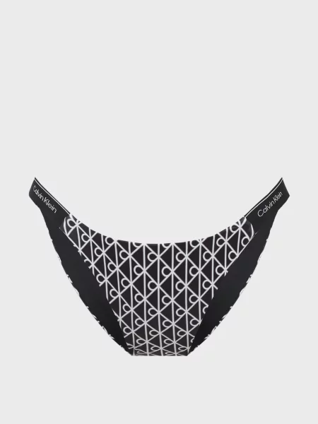 Труси Calvin Klein з принтом чорні