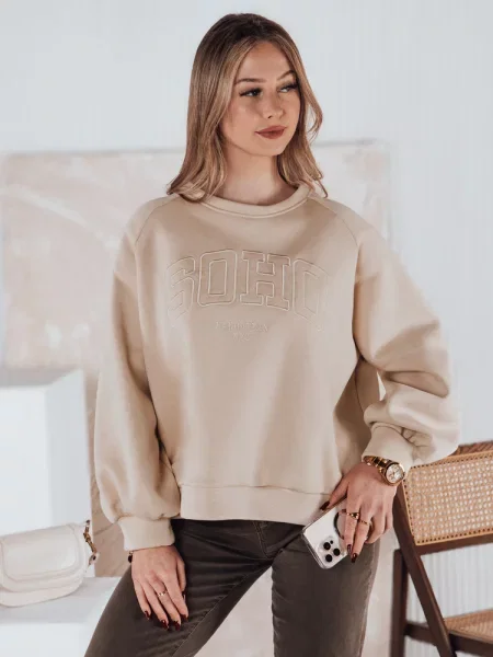 Bluza one size COSYONE Dstreet beżowa