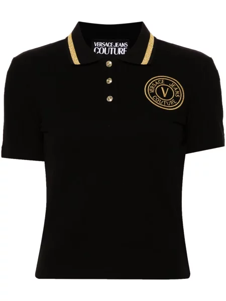 Polo Versace Jeans Couture negru