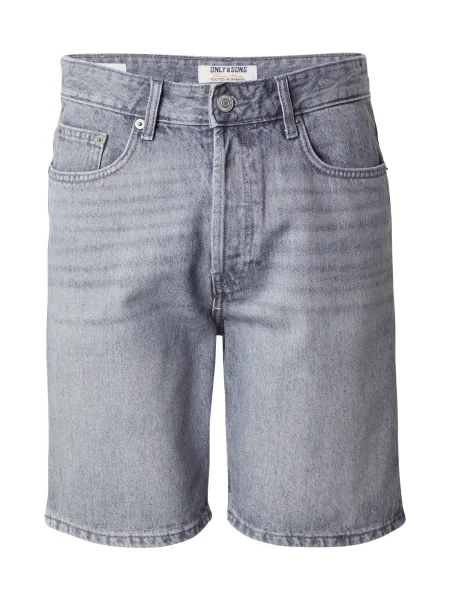 Only & Sons Jeans ONSedge denim gri