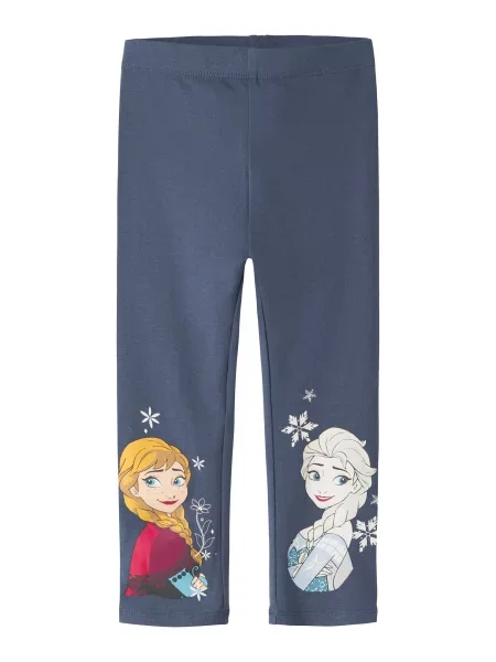 NAME IT Leggings NMFNERI FROZEN opal / maro coniac / roșu rodie alb