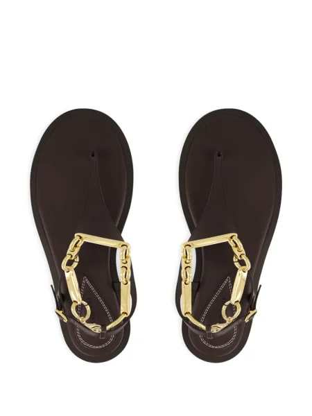 Colier Zimmermann din piele maro