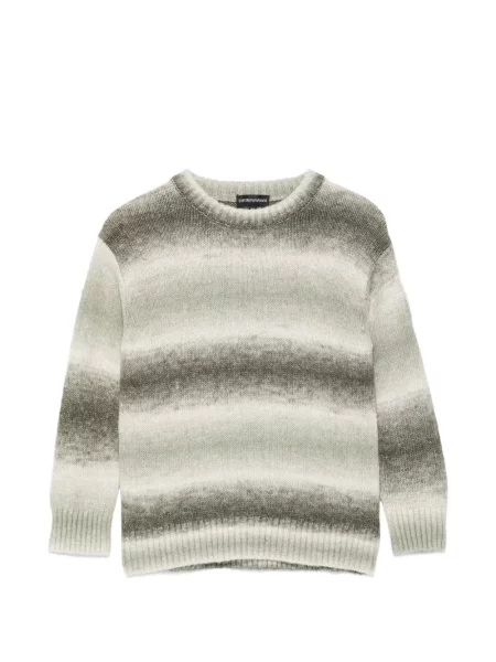 Sweter dziecięcy Emporio Armani zielony