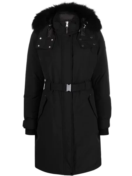 Cu centură palton Woolrich cu glugă