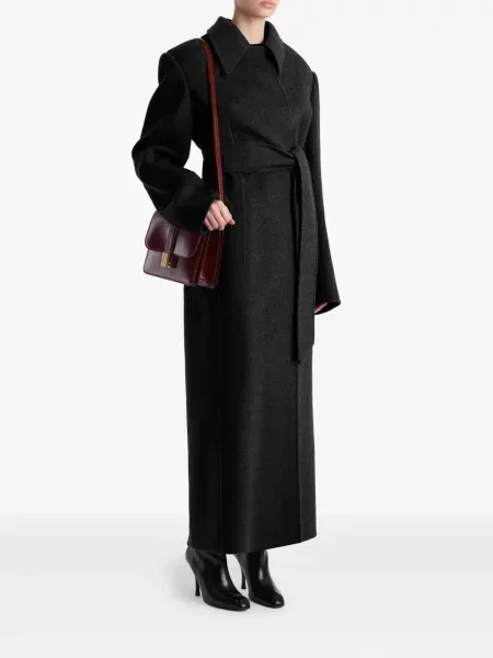 Palton Khaite negru