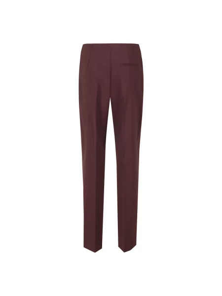 Spodnie Alberta Ferretti wełniane czerwone