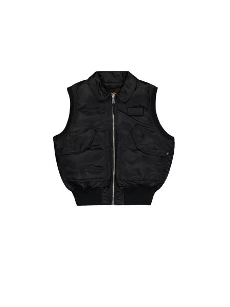 ALPHA INDUSTRIES Vestă negru