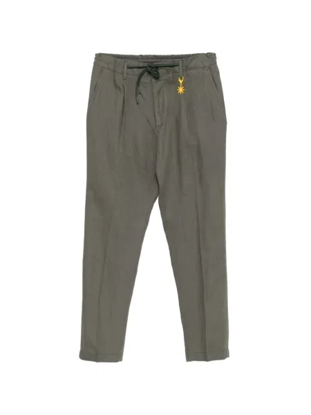 Stahovací šňůrka kalhoty Manuel Ritz zelené