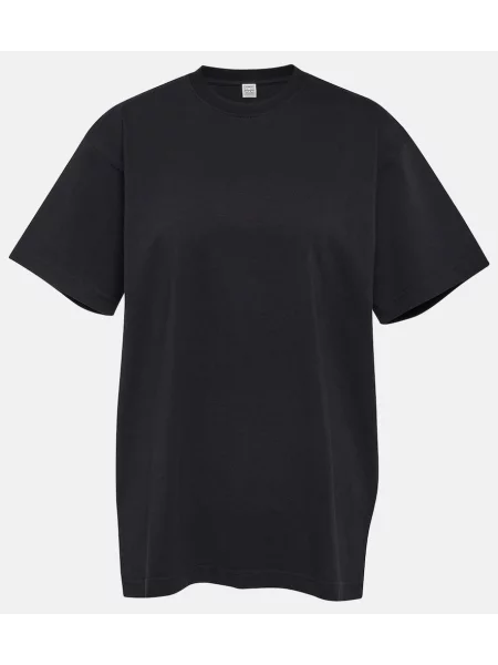 Tricou Toteme din jerseu negru