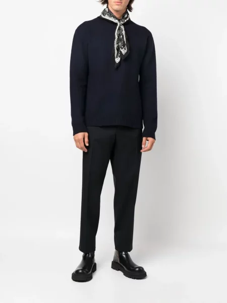 Kelnės Jil Sander mėlyna