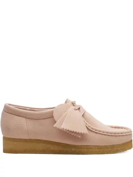Pantofi derby Clarks Originals din piele de căprioară