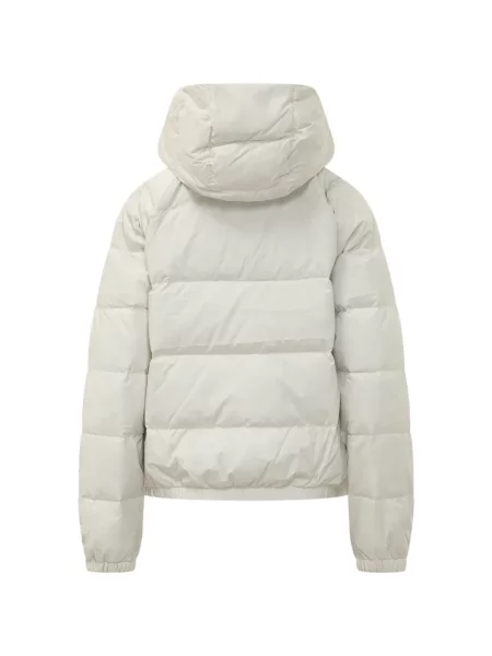 Geacă cu puf The North Face cu glugă albastru