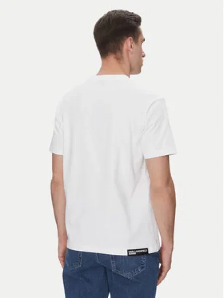 Tričko Karl Lagerfeld Jeans bílé