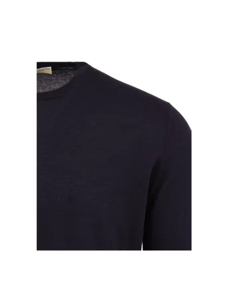Sweter Filippo De Laurentiis wełniany niebieski