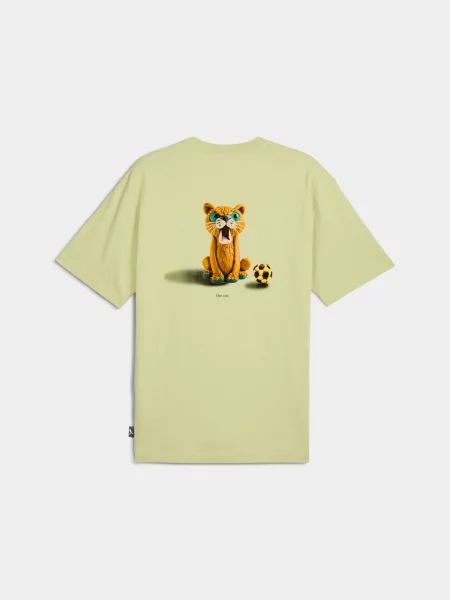 Футболка Puma зеленая