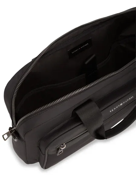 Tommy Hilfiger Torba za prenosnik Th Repreve Computer Bag črna
