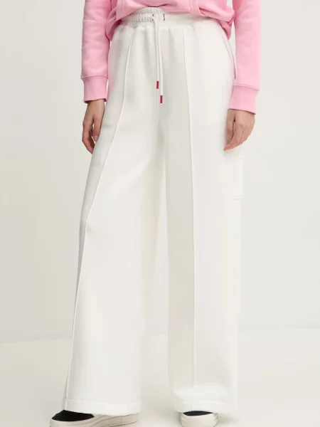 Tommy Jeans pantaloni de trening uni bej