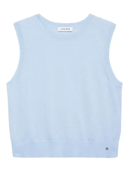 Top Anine Bing albastru