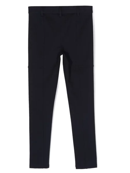 Legginsy dziecięce Polo Ralph Lauren niebieskie