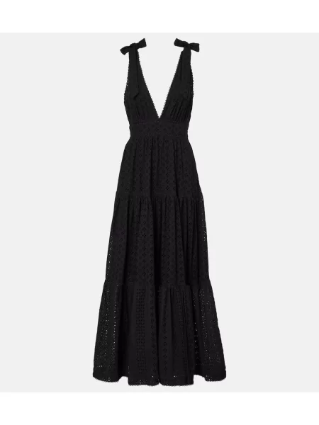 Rochie maxi Poupette St Barth de costum negru