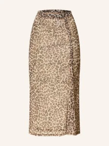 Banana Moon Spódnica Z Siateczki Poudy Savaritul beige czarna