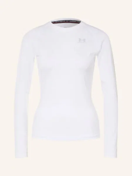 Under Armour Funkční Tričko Ua Hg Authentics Comp bílá