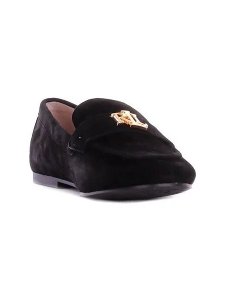Mokasíny Ralph Lauren černé