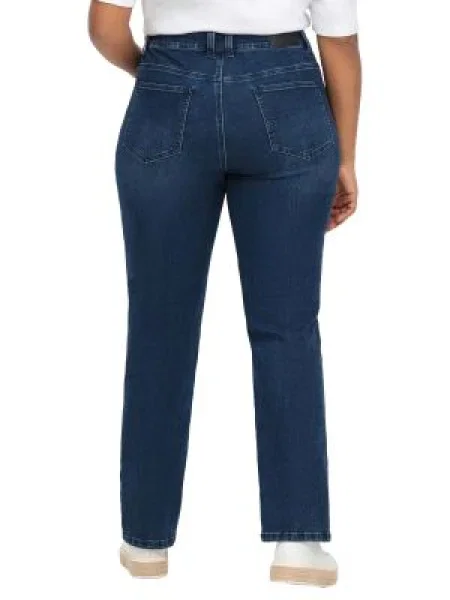 SHEEGO Jeans denim albastru