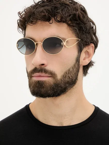Marc Jacobs okulary przeciwsłoneczne MARC granatowy