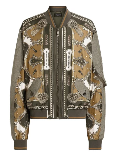 Geacă Dolce & Gabbana verde