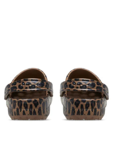 Crocs Šľapky Classic Animal Clog hnedá
