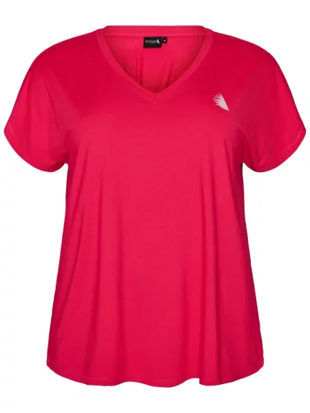Active by Zizzi Majica Abasic tamno roza