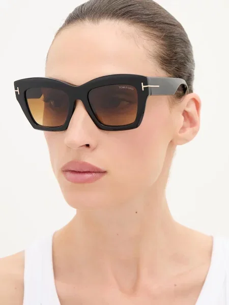 Tom Ford Okulary Przeciwsłoneczne schwarz czarne