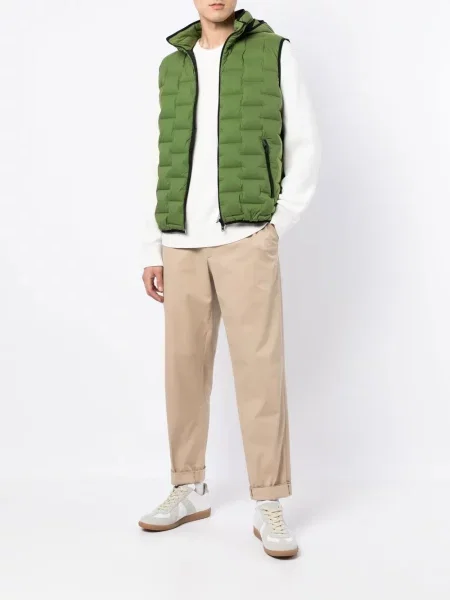 Vestă Herno cu glugă verde