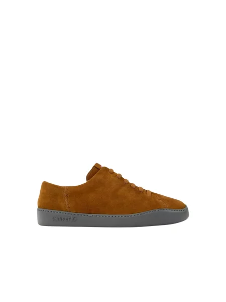 Sneakersy Camper zamszowe brązowe
