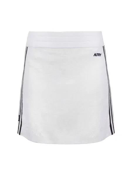 Dzianinowa mała spódnica mini Autry mini biała