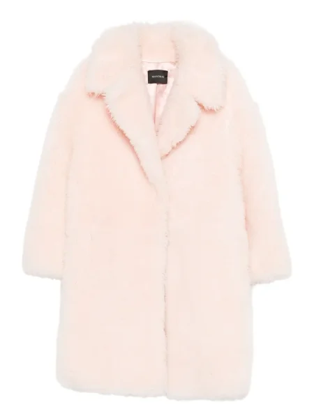 Kołnierzykowy płaszcz Manokhi różowy