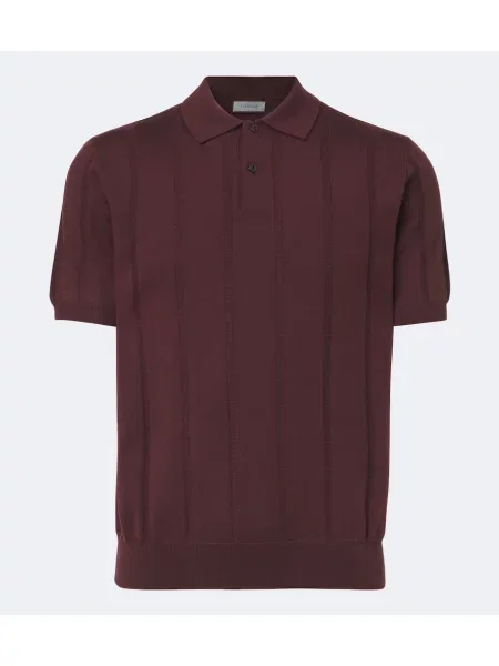 Tricou polo Canali de lână