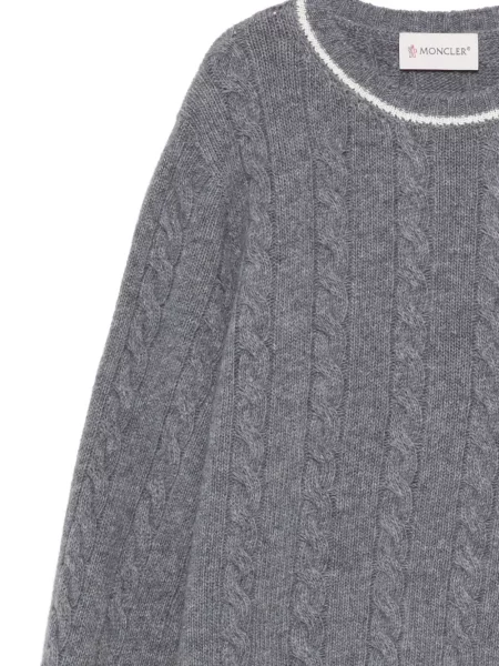 Sweter dziecięcy Moncler Enfant szary