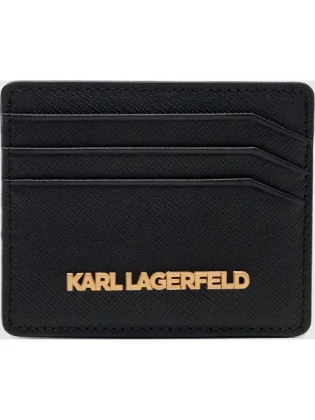 Portofel Karl Lagerfeld din piele negru