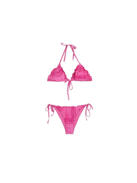 Scalpers Costum de baie două piese fucsia