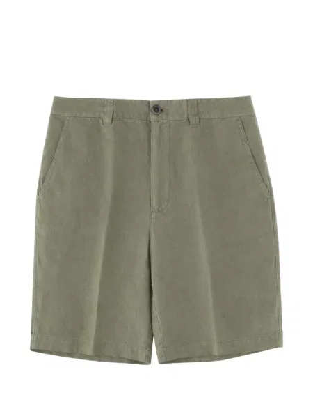 Pantaloni scurți 120% Lino de in verde