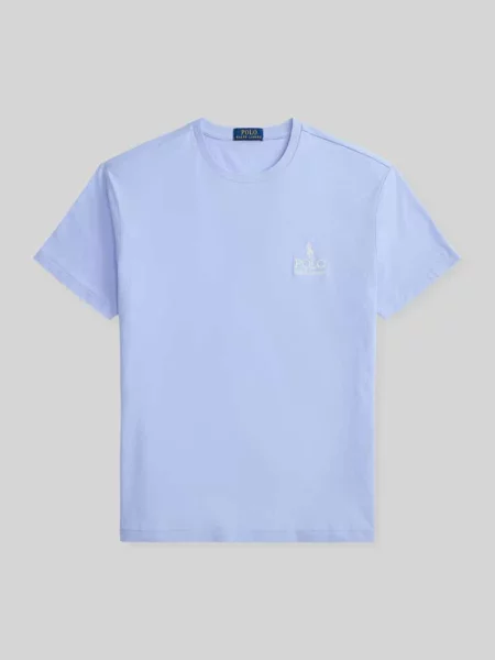 T-shirt o kroju relaxed fit z czystej bawełny z wyhaftowanym logo Polo Ralph Lauren
