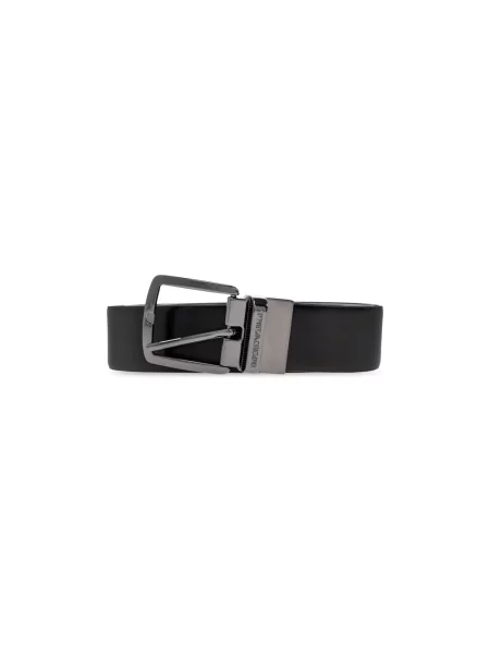 Pasek Emporio Armani czarny